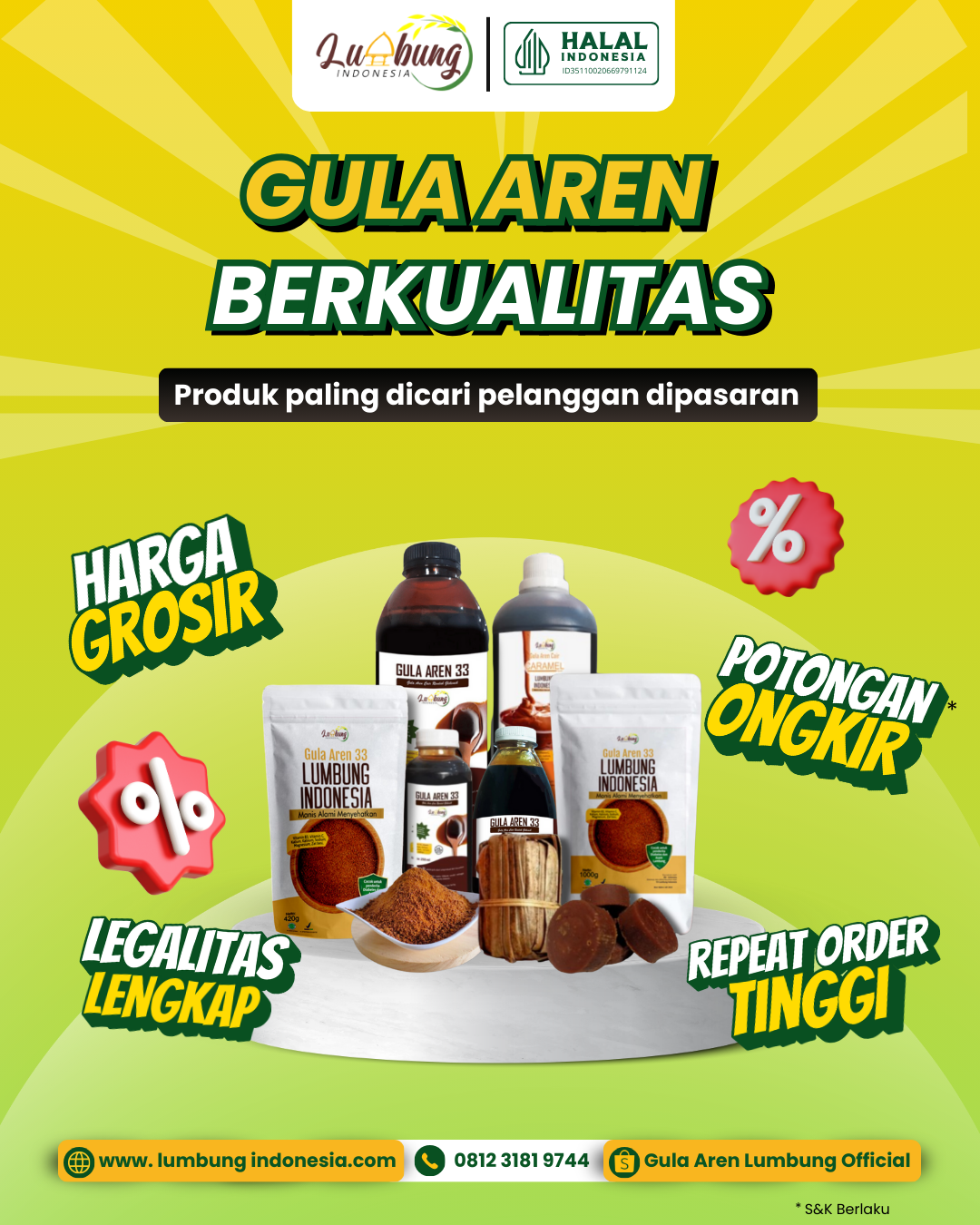 Jawa timur Gula aren asli alami berkualitas premium