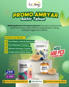 kerja keras, maklon, gula aren, pekerjaan, lowongan, 2026